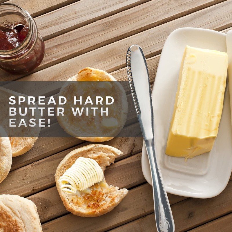 Simple preading Stainless Steel Butter Spreader, Butter Knife - 3