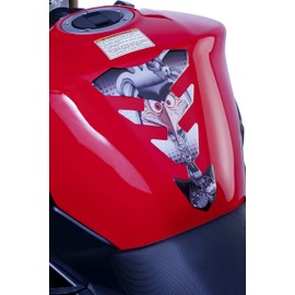 Puig 6496U Tank Pads Model Joker Grey