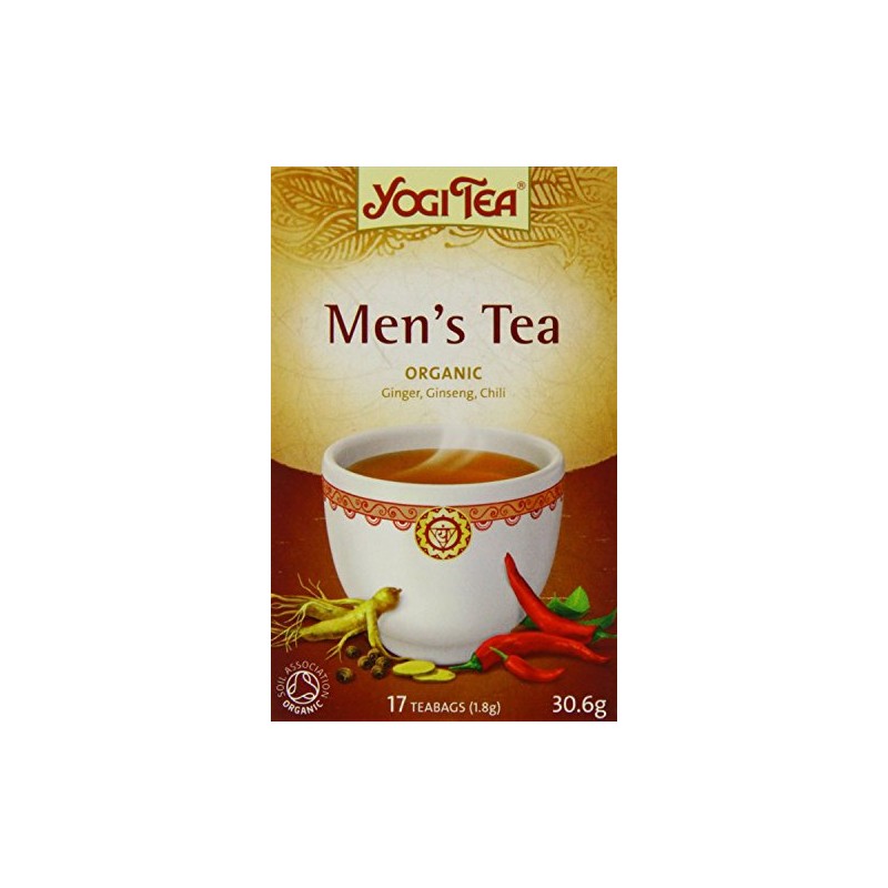 Yogi Tea Organic Men's Tea 17 Teabags by Yogi Tea
