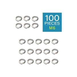 IMScrews M6 304 Stainless Steel Spring Lock Washers Pack of 100