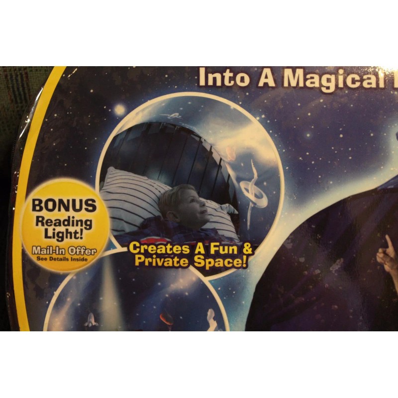 Dream Tents OUTER SPACE ADVENTURE PLANETS Twin Size Kids Pop