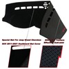KEEGTBOX Funda para tapete de salpicadero para consola central interior