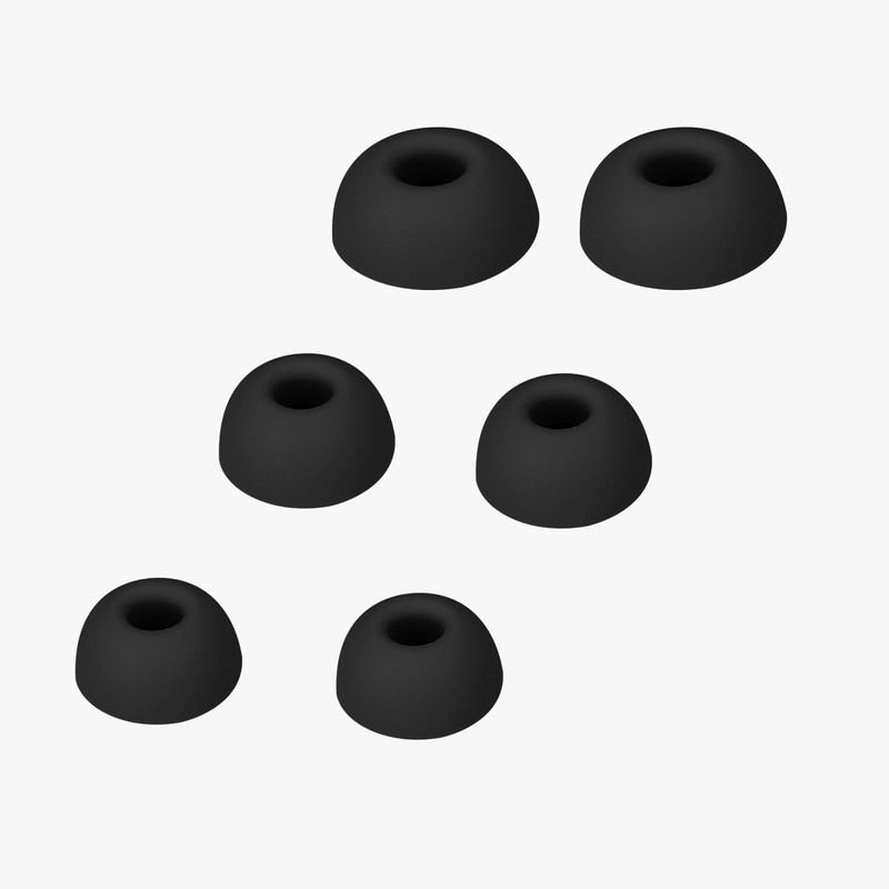 kwmobile 6X Replacement Ear Tips Compatible with JBL Tour Pro