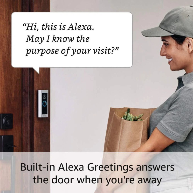 Ring Video Doorbell Pro 2 Smart WiFi Video Doorbell Wired