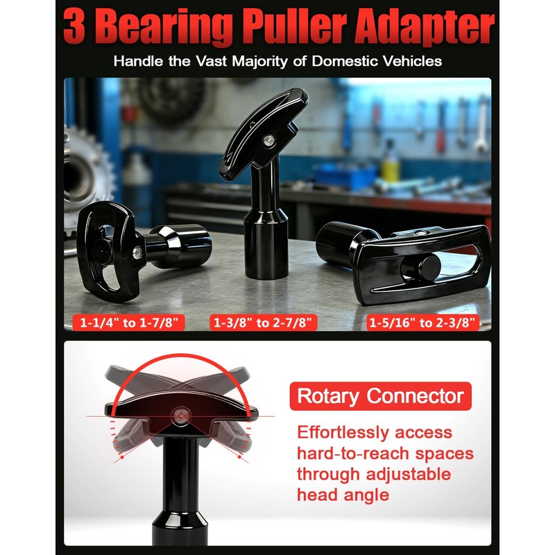 limontek 8 Piece Slide Hammer Puller and Rear Axle Bearing