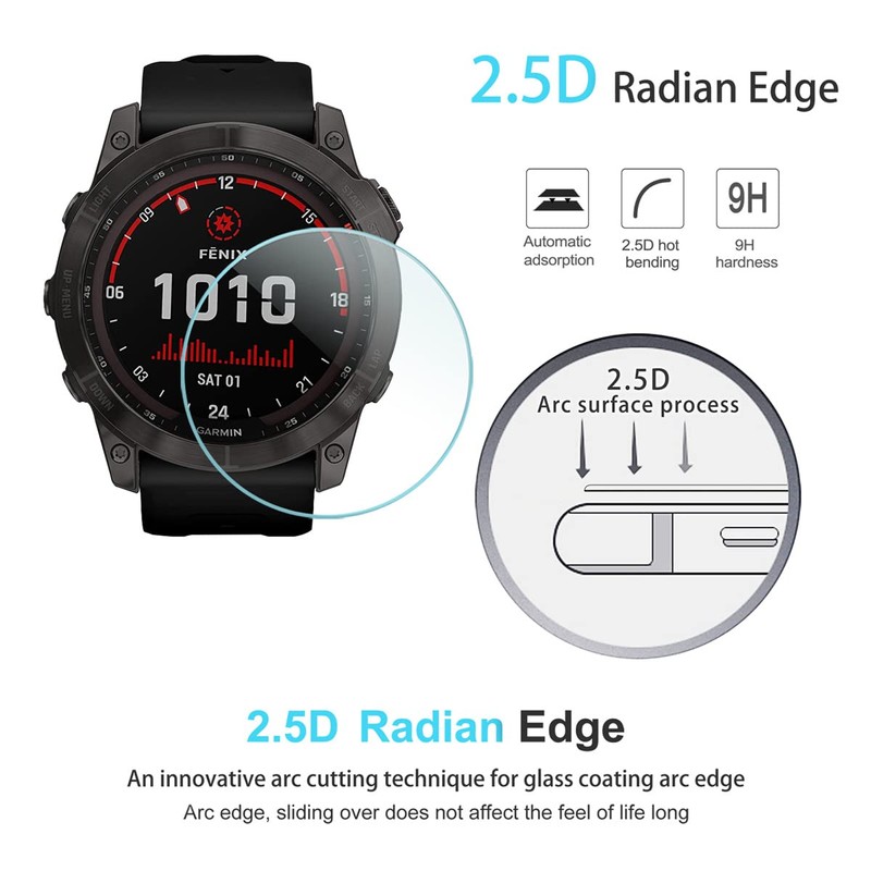 Suoman 4-Pack Screen Protector for Garmin Fenix 8 51mm/ for