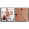 Giftgarden 12x12 Picture Frame Black, 12 by 12 Thin Square