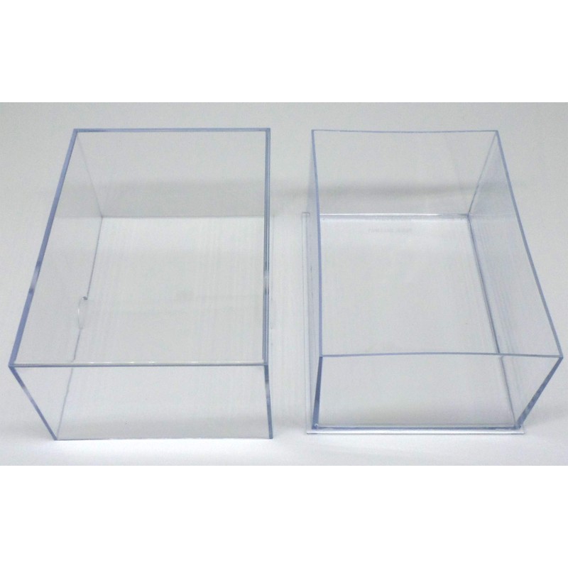 docsmagic.de 4 x 2-Piece Card Box 250-Count Slide - Clear