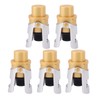 Topyond Golden Champagne Stoppers,Stainless Steel Reusable Wine Wine Stopper,Wine Stoppers