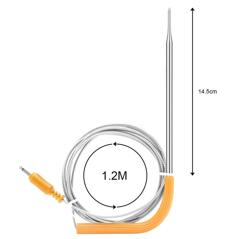 Inkbird WiFi Meat Thermometer 4-Pack Kit with Replacement Colored Probe,