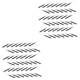 Ipetboom 2sets Must-have Eyebrow Brush Eyelash Brush Brow Lamination Tool 4-piece Set for On-the-go 100pcs*2