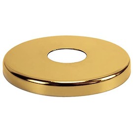 26 mm 3/4 Inch BSP Gold Painted Steel Valve Tap Pipe Cover 8 mm High