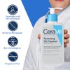 CeraVe SA Cleanser | Salicylic Acid Cleanser with Hyaluronic Acid,