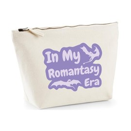 Hippowarehouse in My romantasy era Printed Make up Cosmetic wash Bag 18x19x9cm