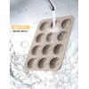 CHEFMADE Shell Shape Madeleine Mold (12 Cages - 12.6 x