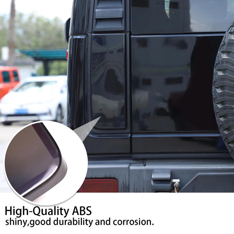PIUGILH Rear Tail Light Lamp Cover Guard Trim Compatible with