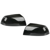 Osompar Glossy Black Outer Rear View Mirror Cover Cap Front