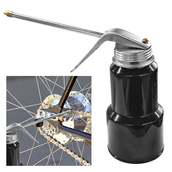 LHDOS Pump Oiler Can, 8OZ Capacity 250ML Oil Squirt Can