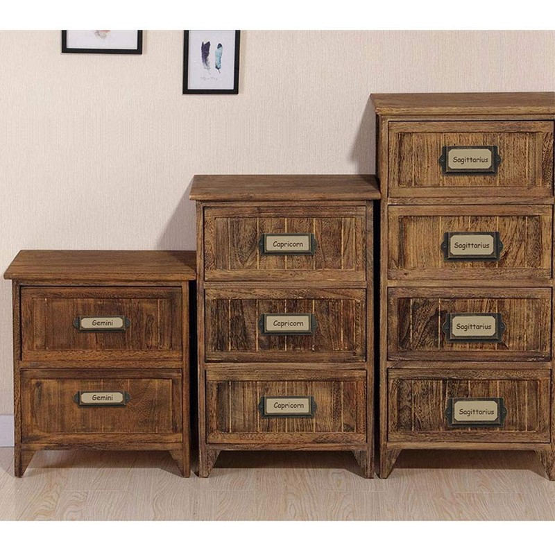 Metal File Cabinet Drawer Tag Labels Holders Shelf Card Holder