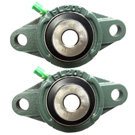 PGN - UCFL201-8 Pillow Block Flange Mounted Bearing 1/2" Inch Bore UCFL201-08 (2 PCS)