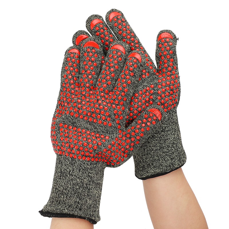 800 ° C High Temperature Resistant Gloves Flame Retardant Hands