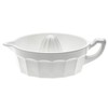 Reamer - Large Glass Grapefruit, Orange or Lemon Juicer - American Made - Mosser Glass USA (Milk)