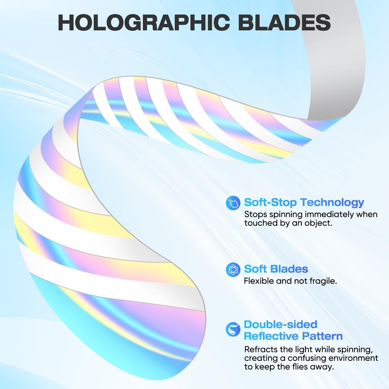 VEUIEIZT Fly Fans for Tables, Tabletop Food Fan, Fly Fan