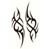EROSPA Temporary Tattoo Sheet Tribal Design Waterproof 19 x 12