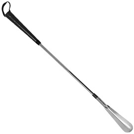 No-Strain Extra-long (2-feet) Shoe Horn Pro Stainless Steel