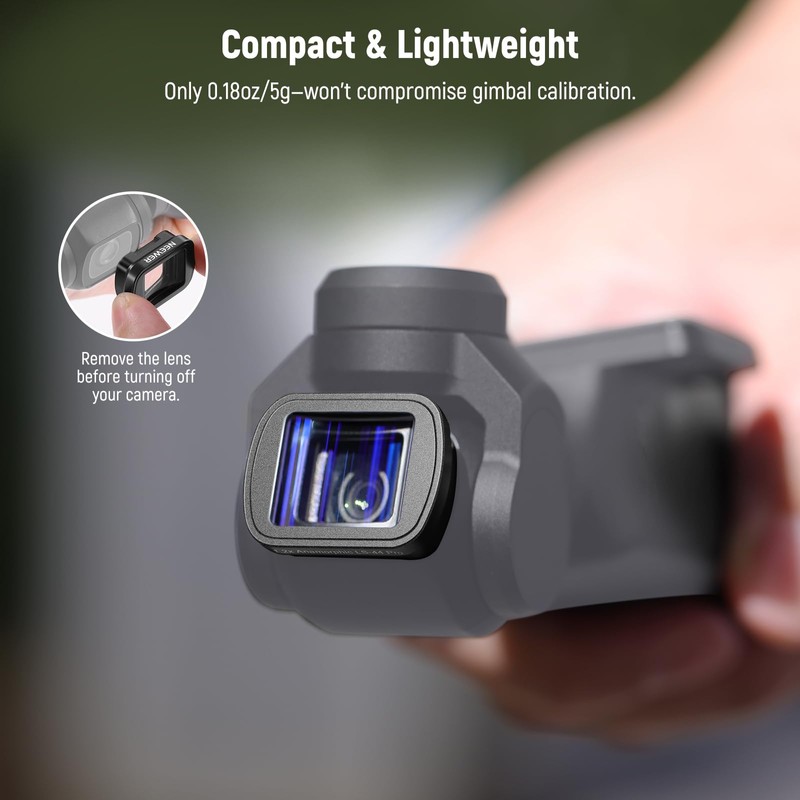 NEEWER Lens Kit Compatible with DJI Osmo Pocket 3 Creator