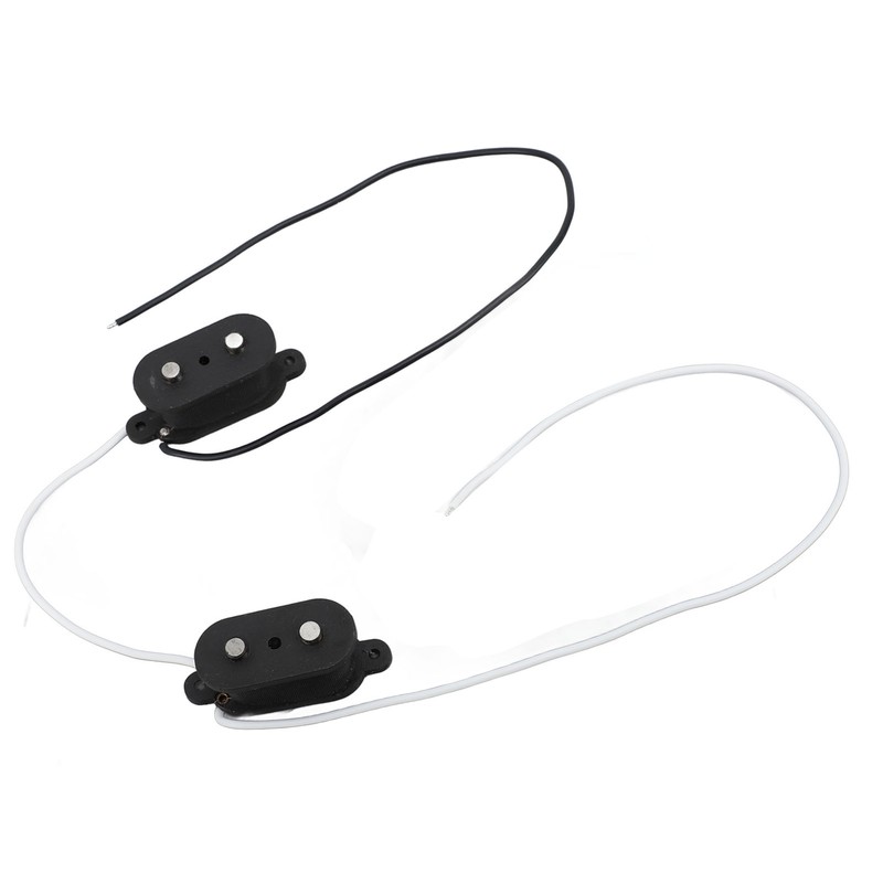 4 String Pickup Set Vintage 2 Outputs 6.9k Magnetic Single