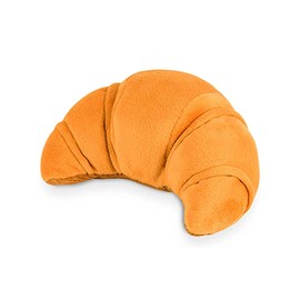 P.L.A.Y. Cute Plush Dog Toys - Brunch Food Themed Durable Squeaker Chew Toy, Great for Puppies & Small, Medium, Large Dogs - Machine Washable, Recycled Materials (Pup's Pastry Croissant, X-Small)
