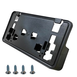 KYYET Front Bumper License Plate Frame Bracket Holder Compatible with 2021 2022 2023 Ford F150 2.7L, 3.0L, 3.5L V6 Accessories,Replace #ML3Z-17A385-BB