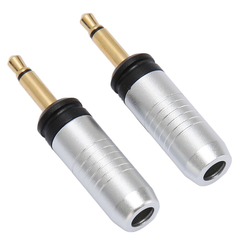 3.5mm Repair Plug Solder Type Gold Plated Replacement Mono Male