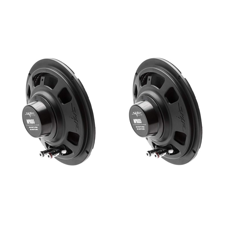 (2) Skar Audio NPX65-4 6.5" 300 Watt 4-Ohm Neodymium Pro