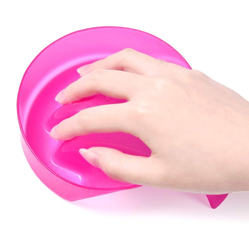 Rolabling 1Pcs Nail Art Soak Bowl Nail Polish Powder Removal