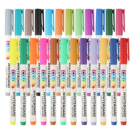 Whiteboard pens, 24pcs in Multicolor, Fine Point Dry Erase Markers Perfect For Writing on Whiteboards, Dry Erase Boards