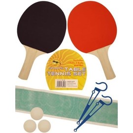 "Complete Table Tennis Set – Bat, Balls, and Net for Ultimate Play" (2)