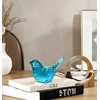 JWT Astyle Aqua Blue Bird Figurines Living Home Decor Accent,Decorative
