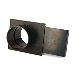 WoodRiver Dust Connection Blast Gate for 4" Sewer Pipe - 4" Hose