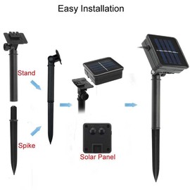 Hann® 30 LED Solar String Lights Lovely Echinacea Stylish Lamps Fairy String Lights Battery Operated for Xmas Festival Wedding Birthday Party Home Garden Decoration (30 LED Echinacea Warm White)