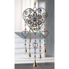 Namaste Heart and Glass Bead Wind Chime - Fair Trade