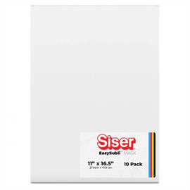 Siser EasySubli Mask Transfer Tape 11" x 16.5" - 10 Pack (for use with EasySubli HTV)