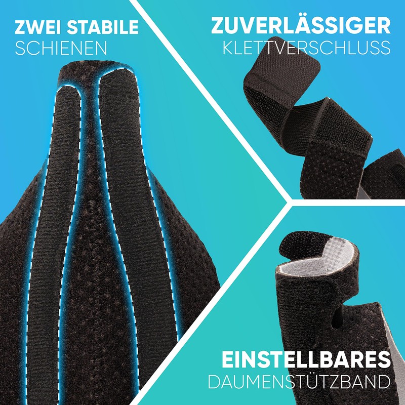 Thumb Bandage Set of 1 Universal - Breathable Thumb Splint