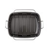 Chicago Metallic Nonstick Roaster with Floating Rack, 18-Inch-by-13-Inch, Black