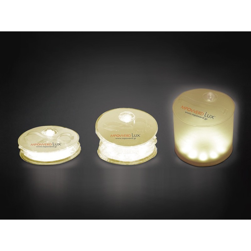 MPowerd Lux Inflatable Warm Colored LED Solar Lantern