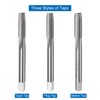 sourcing map 3pcs Metric Hand Tap Set, M8 x 1.25
