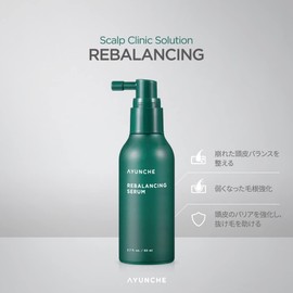 Ayunche Rebalancing Serum, 2.8 fl oz (80 ml), AYUNCHE REBALANCING SERUM, Hair Loss, Scalp Care, Premium for High Quality Hair Salon