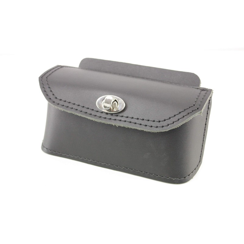 Leather Handlebar Bag Black Suitable for Simson Schwalbe KR50 KR51