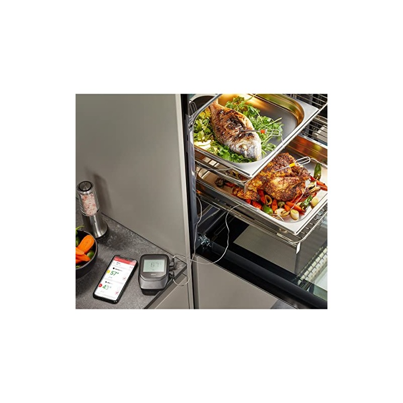 GEFU Control + Grill Thermometer - Smart Roasting Thermometer with